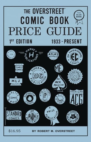 The Overstreet Comic Book Price Guide #1 1971 Facsimile Edition