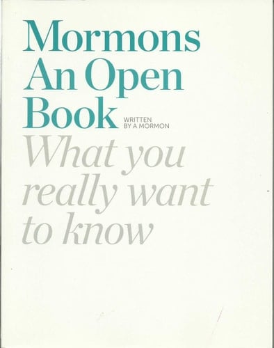 Mormons An Open Book