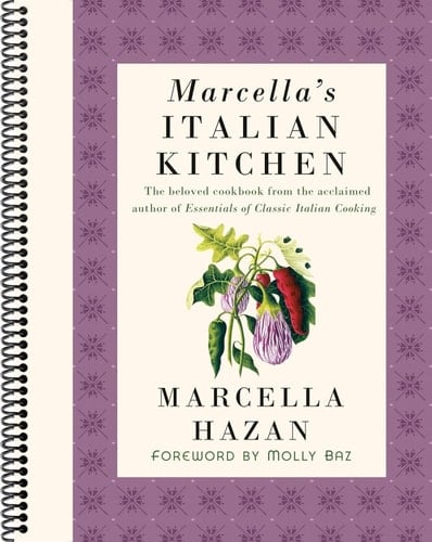 Marcella's Italian Kitchen: a Cookbook (Spiral-Bound)