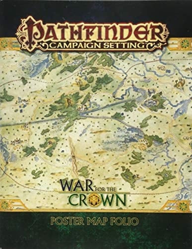 Pathfinder Campaign Setting War for the Crown Poster Map Folio