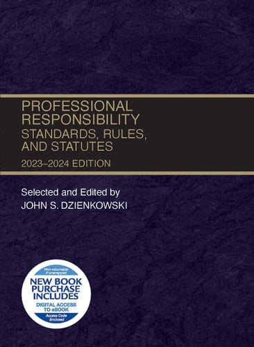 Professional Responsibility, Standards, Rules, and Statutes, 2023-2024