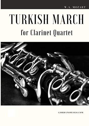 Turkish March for Clarinet Quartet