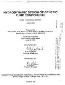 Hydrodynamic Design of Generic Pump Components