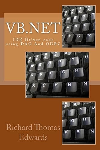 VB. Net IDE Driven Code Using DAO and ODBC