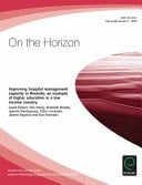 Improving Hospital Management Capacity in Rwanda, an Example of Higher Education in a Low Income Country