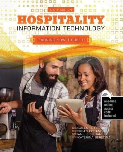 Hospitality Information Technology Learning How to Use It