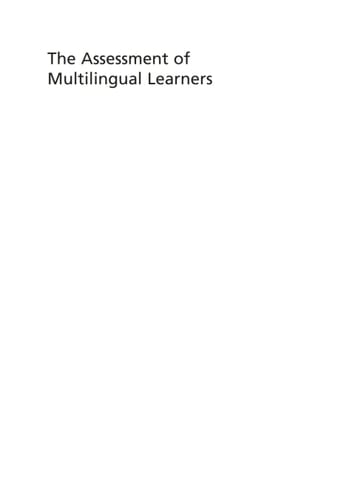 The Assessment of Multilingual Learners