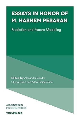 Essays in Honor of M. Hashem Pesaran Prediction and Macro Modeling