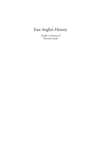 East Anglia's History