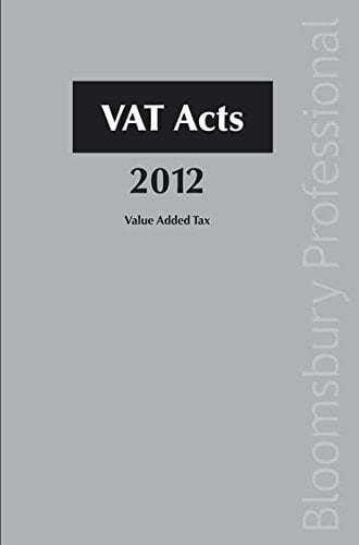 VAT Acts 2012 Value Added Tax