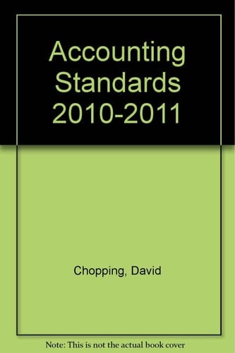 Accounting Standards 2010-11 Extant at 30 April 2010