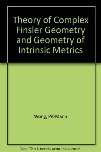 Theory of Complex Finsler Geometry and Geometry of Intrinsic Metrics