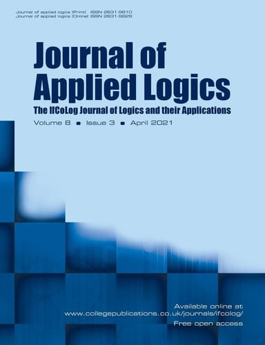 Journal of Applied Logics - The IfCoLog Journal of Logics and Their Applications Volume 8, Issue 3, April 2021