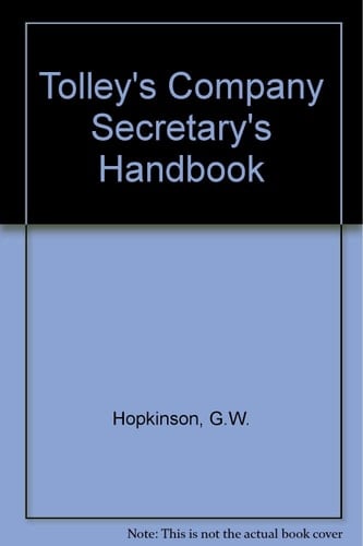 Tolley's Company Secretary's Handbook