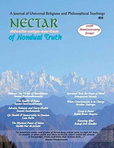 Nectar of Non-Dual Truth #35 A Journal of Universal Religious and Philosophical Teachings
