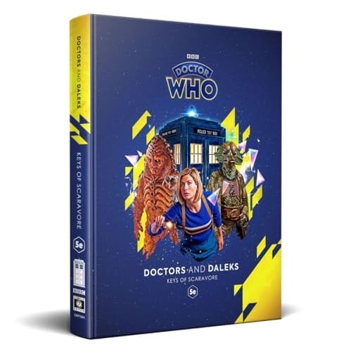 Doctor Who Doctors and Daleks Keys of Scaravore