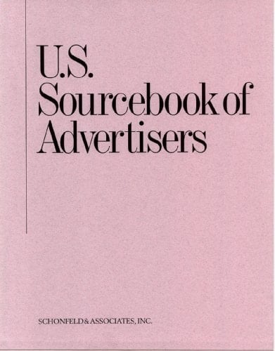 U. S. Sourcebook of Advertisers 2009 Edition