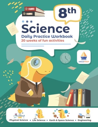 Science Daily Practice Workbook 20 Weeks of Fun Activities. 8th