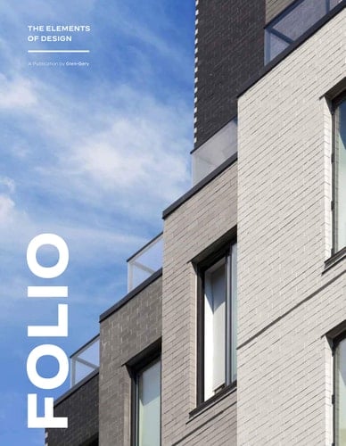 Folio The Elements of Design, a Publication by Glen-Gery