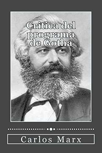 Critica Del Programa de Gotha