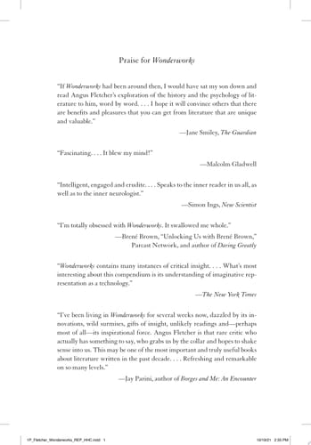 Wonderworks The 25 Most Powerful Inventions in the History of Literature