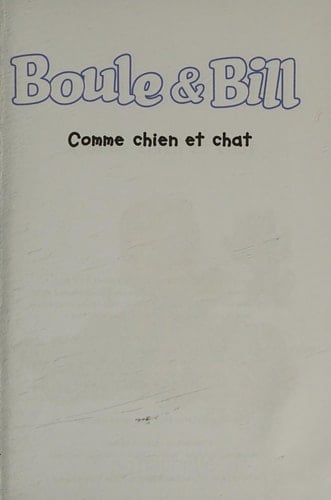 Comme chien et chat