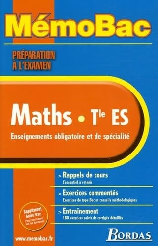 Maths Tle ES
