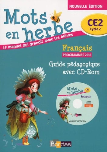 Mots en herbe le manuel qui accompagne tous les élèves