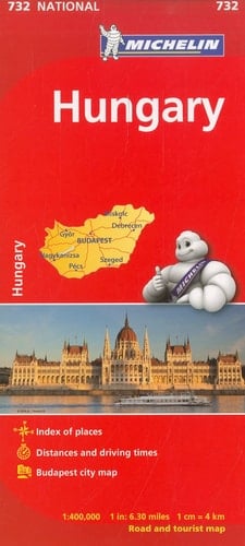 Map Country Hungary Map 732