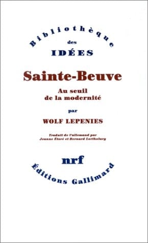 Sainte-Beuve au seuil de la modernité