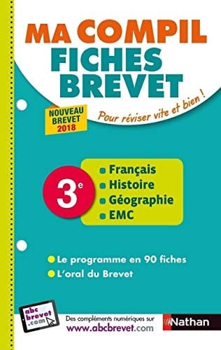 Français, histoire, géographie, EMC 3e