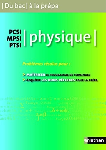 Physique PCSI-MPSI-PTSI