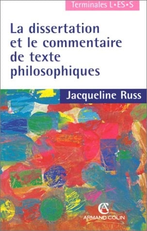 La dissertation et le commentaire de texte philosophiques