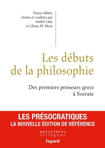 Early Greek philosophy