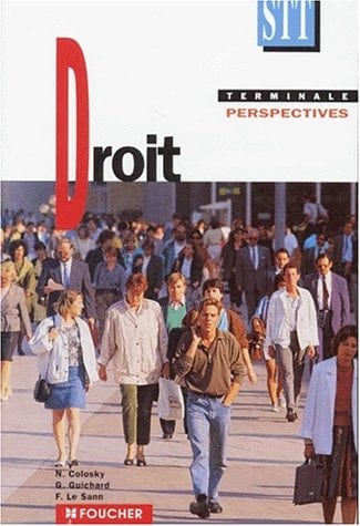 Droit, terminale STT
