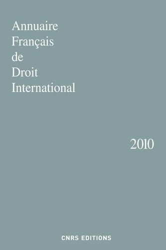 Annuaire français de droit international Tome 56