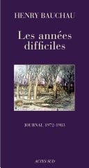 Les années difficiles Journal (1972 - 1983)