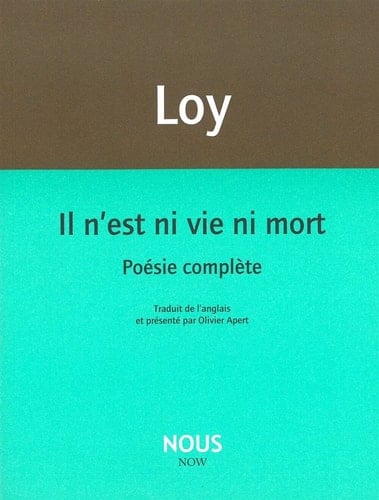 Il n'est ni vie ni mort Poésie complète
