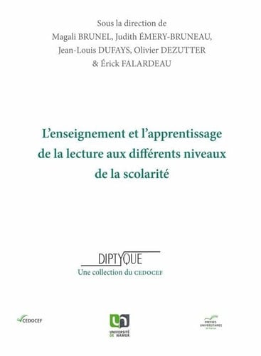 L’enseignement et l’apprentissage de la lecture aux différents niveaux de la scolarité
