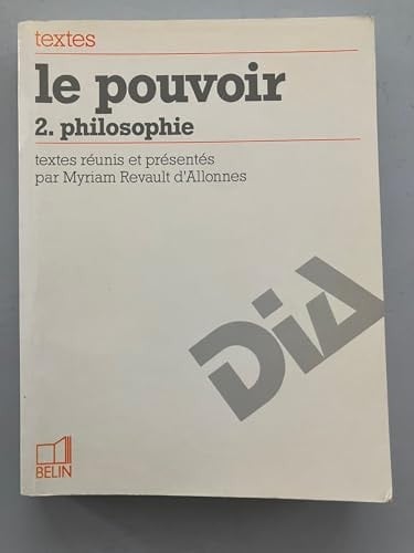 Le pouvoir Philosophie