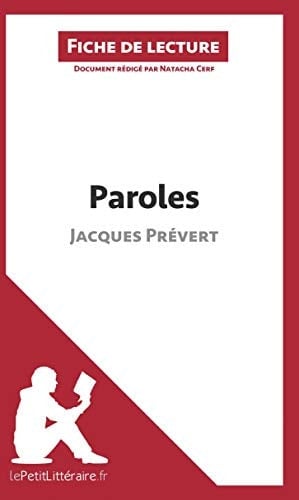Paroles Jacques Prévert