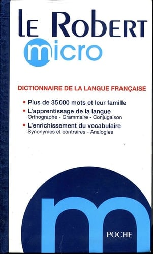 Le Robert Micro 2008