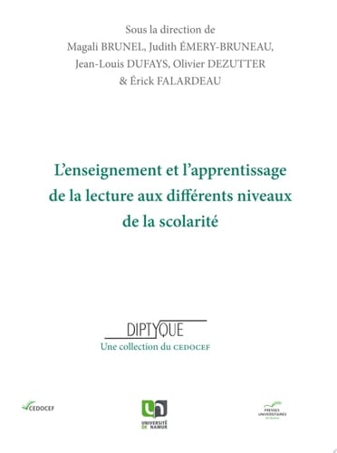L'enseignement et l'apprentissage de la lecture aux différents niveaux de la scolarité