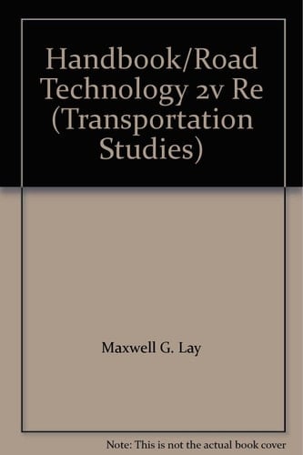 Handbook/Road Technology 2v Re