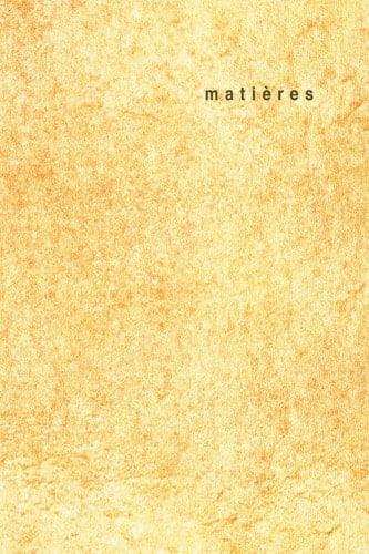matières 11
