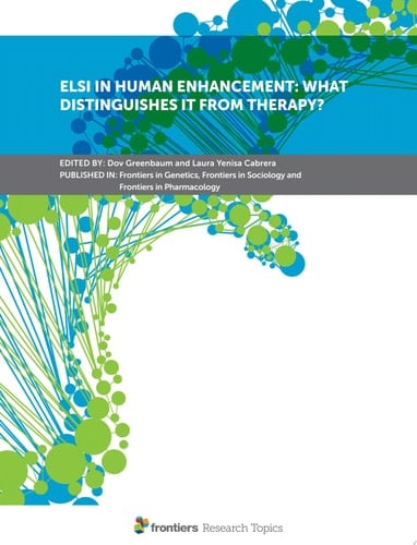 ELSI in Human Enhancement: What Distinguishes it from Therapy?