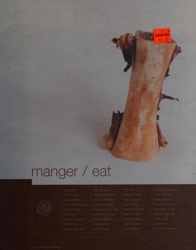 Eat photography, literature, design, anglais
