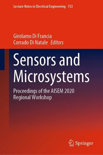 Sensors and Microsystems Proceedings of the AISEM 2020 Regional Workshop