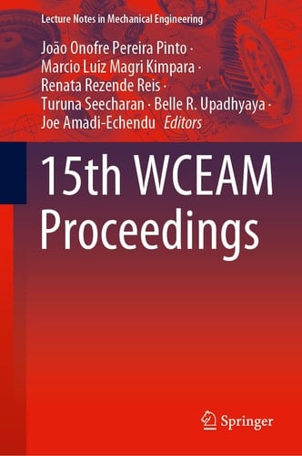15th WCEAM Proceedings