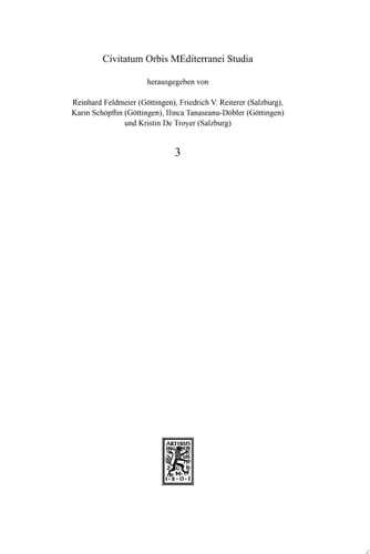 Antioch II The Many Faces of Antioch: Intellectual Exchange and Religious Diversity, CE 350-450